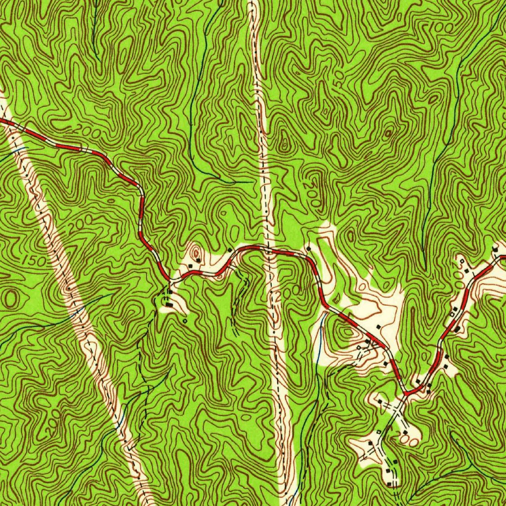 Mapa Quantico Quantico, VA-MD (1956, 24000-Scale) Map by United States Geological ...