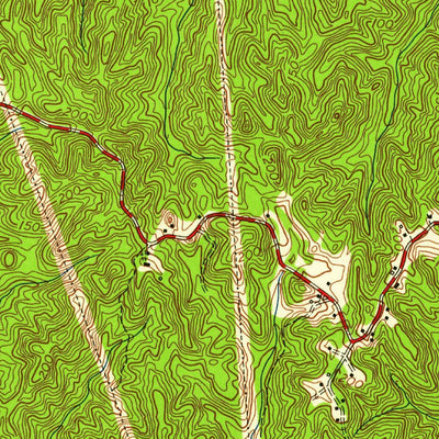 United States Geological Survey Quantico, VA-MD (1956, 24000-Scale) digital map