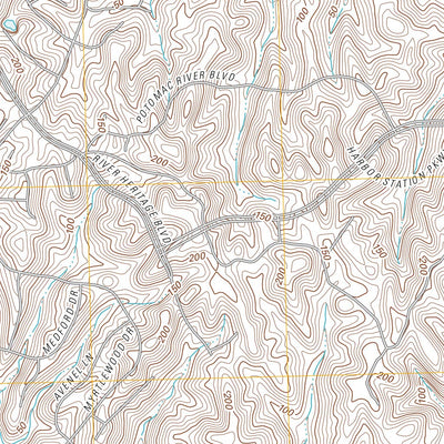 United States Geological Survey Quantico, VA-MD (2011, 24000-Scale) digital map