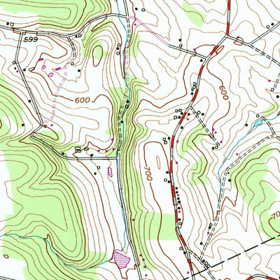 United States Geological Survey Quarryville, PA (1992, 24000-Scale) digital map