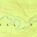 United States Geological Survey Quartz Creek Butte, WA (1965, 24000-Scale) digital map