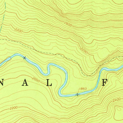 United States Geological Survey Quartz Creek Butte, WA (1965, 24000-Scale) digital map