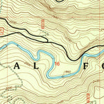 United States Geological Survey Quartz Creek Butte, WA (1998, 24000-Scale) digital map