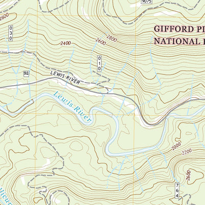 United States Geological Survey Quartz Creek Butte, WA (2020, 24000-Scale) digital map
