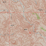 United States Geological Survey Quartz Mountain NW, NV (1969, 24000-Scale) digital map