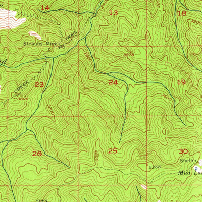 United States Geological Survey Quartz Mountain, OR (1955, 62500-Scale) digital map