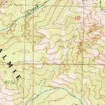 United States Geological Survey Quartz Mountain, WA (1989, 24000-Scale) digital map