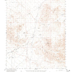 United States Geological Survey Quartz Peak, CA (1953, 62500-Scale) digital map