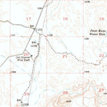 United States Geological Survey Quartz Peak, CA (1953, 62500-Scale) digital map