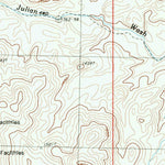 United States Geological Survey Quartz Peak, CA (1988, 24000-Scale) digital map