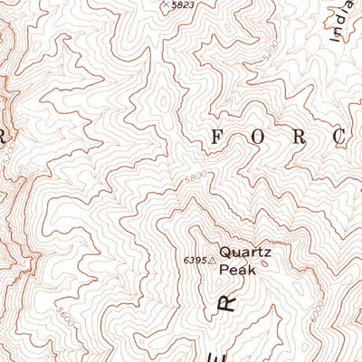 United States Geological Survey Quartz Peak, NV (1973, 24000-Scale) digital map