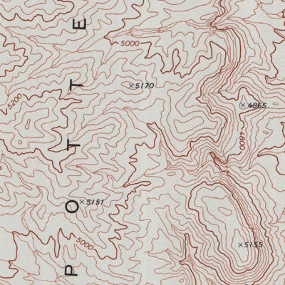 United States Geological Survey Quartz Peak NW, NV (1973, 24000-Scale) digital map