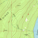 United States Geological Survey Quartz Ridge, MT (1968, 24000-Scale) digital map