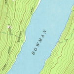 United States Geological Survey Quartz Ridge, MT (1968, 24000-Scale) digital map