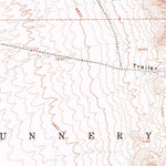 United States Geological Survey Quartzite Mountain, NV (1952, 62500-Scale) digital map