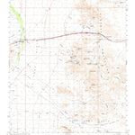 United States Geological Survey Quartzsite, AZ (1962, 62500-Scale) digital map