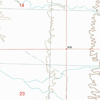 United States Geological Survey Quartzsite, AZ (1990, 24000-Scale) digital map