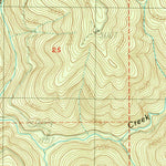 United States Geological Survey Quartzville, OR (1985, 24000-Scale) digital map