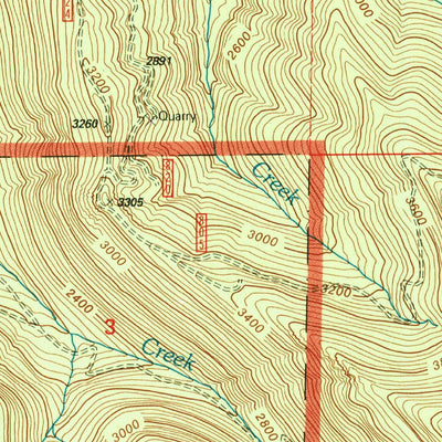 United States Geological Survey Quartzville, OR (1994, 24000-Scale) digital map