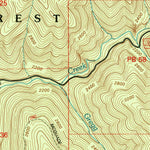United States Geological Survey Quartzville, OR (1994, 24000-Scale) digital map
