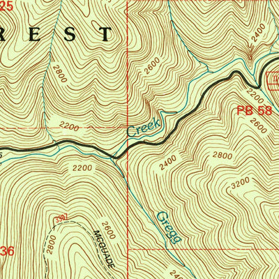 United States Geological Survey Quartzville, OR (1994, 24000-Scale) digital map