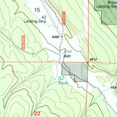 United States Geological Survey Quayle Hill, AZ (1998, 24000-Scale) digital map