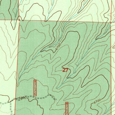 United States Geological Survey Quayle Hill, AZ (1998, 24000-Scale) digital map
