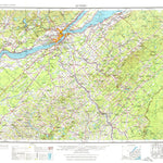 United States Geological Survey Quebec, ME (1962, 250000-Scale) digital map