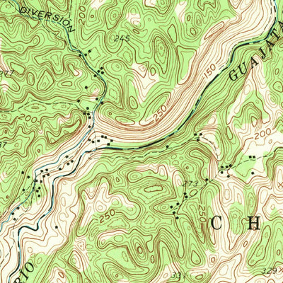 United States Geological Survey Quebradillas, PR (1957, 20000-Scale) digital map