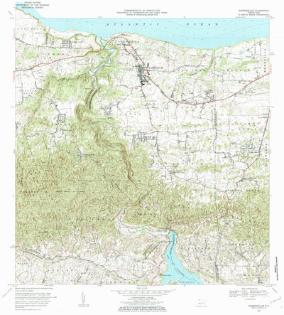 United States Geological Survey Quebradillas, PR (1972, 20000-Scale) digital map