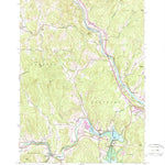 United States Geological Survey Quechee, VT (1959, 24000-Scale) digital map