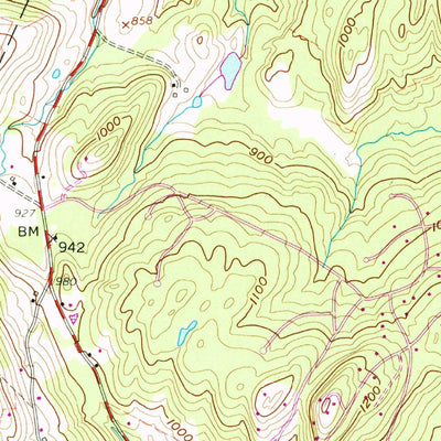 United States Geological Survey Quechee, VT (1959, 24000-Scale) digital map