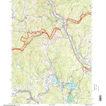 United States Geological Survey Quechee, VT (1996, 24000-Scale) digital map