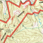 United States Geological Survey Quechee, VT (1996, 24000-Scale) digital map