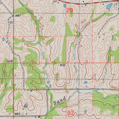 United States Geological Survey Queen City, MO (1979, 24000-Scale) digital map