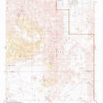 United States Geological Survey Queen Mountain, CA (1972, 24000-Scale) digital map