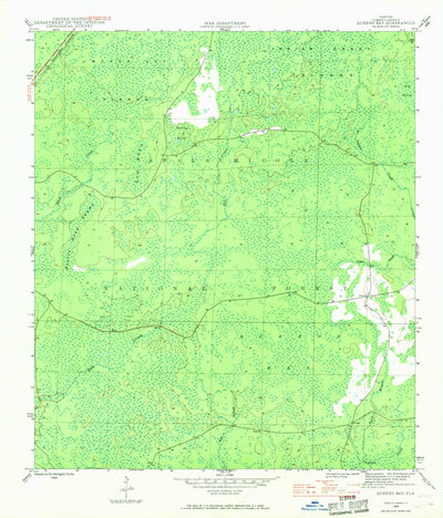 United States Geological Survey Queens Bay, FL (1944, 24000-Scale) digital map