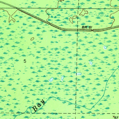 United States Geological Survey Queens Bay, FL (1944, 24000-Scale) digital map