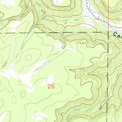 United States Geological Survey Queens Head, NM (1965, 24000-Scale) digital map