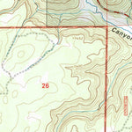 United States Geological Survey Queens Head, NM (1999, 24000-Scale) digital map