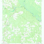 United States Geological Survey Queensland, GA (1972, 24000-Scale) digital map