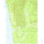 United States Geological Survey Queets, WA (1982, 24000-Scale) digital map