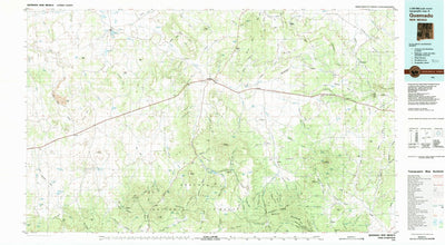 United States Geological Survey Quemado, NM (1983, 100000-Scale) digital map