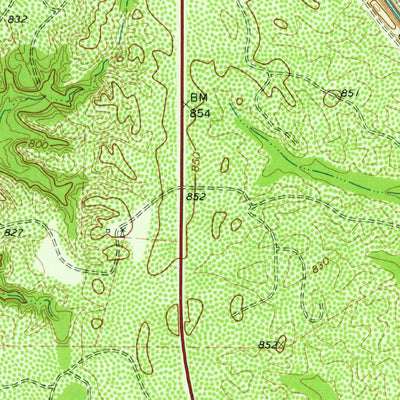 United States Geological Survey Quemado SE, TX (1974, 24000-Scale) digital map