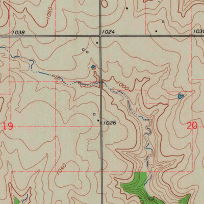 United States Geological Survey Quenemo, KS (1965, 24000-Scale) digital map