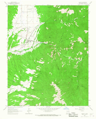 United States Geological Survey Questa, NM (1963, 24000-Scale) digital map