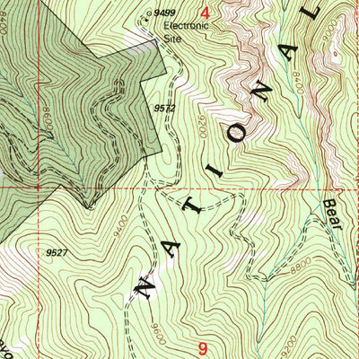 United States Geological Survey Questa, NM (1995, 24000-Scale) digital map