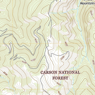 United States Geological Survey Questa, NM (2020, 24000-Scale) digital map