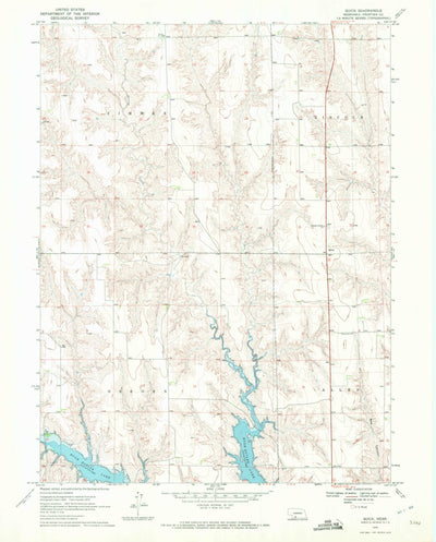 United States Geological Survey Quick, NE (1970, 24000-Scale) digital map