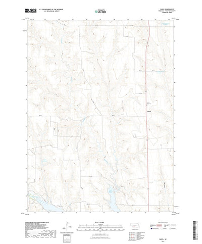 United States Geological Survey Quick, NE (2021, 24000-Scale) digital map